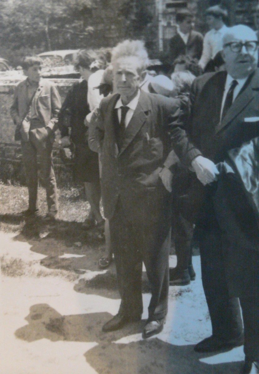 Ampliar: Ramón Otero Pedrayo con X- María Calviño Mariño